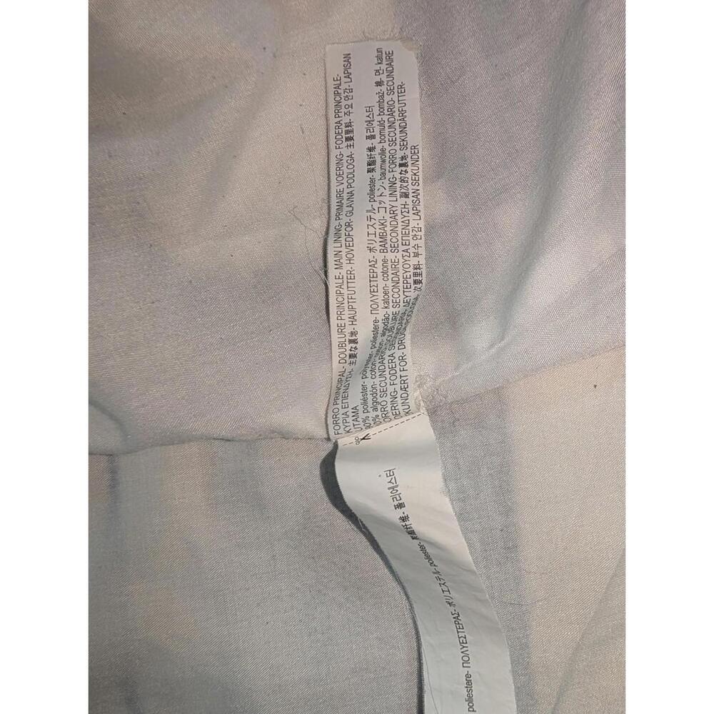 Zara Basic Fringed Textured Patchwork Blazer Jack… - image 6